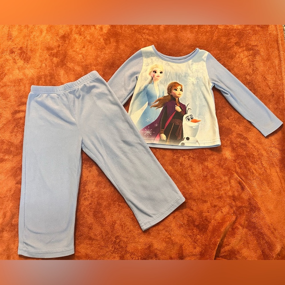 Disney Frozen Blue Pajama Set for Kids